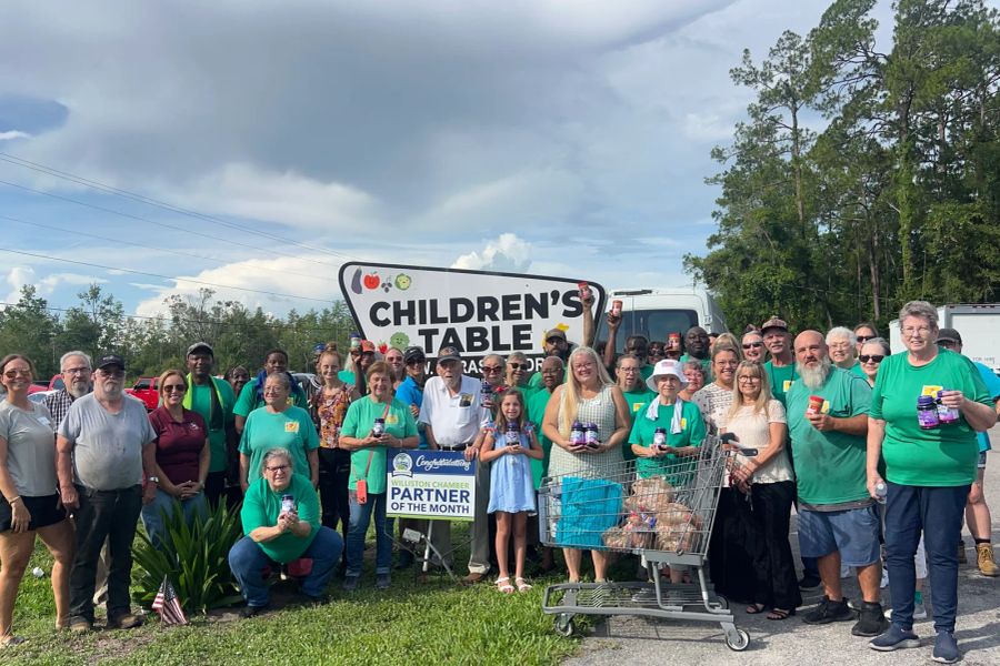 The Children's Table, July Partner of the Month